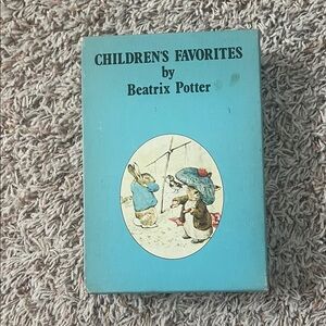 Vintage Beatrix potter children’s Favorites Board Book - Blue